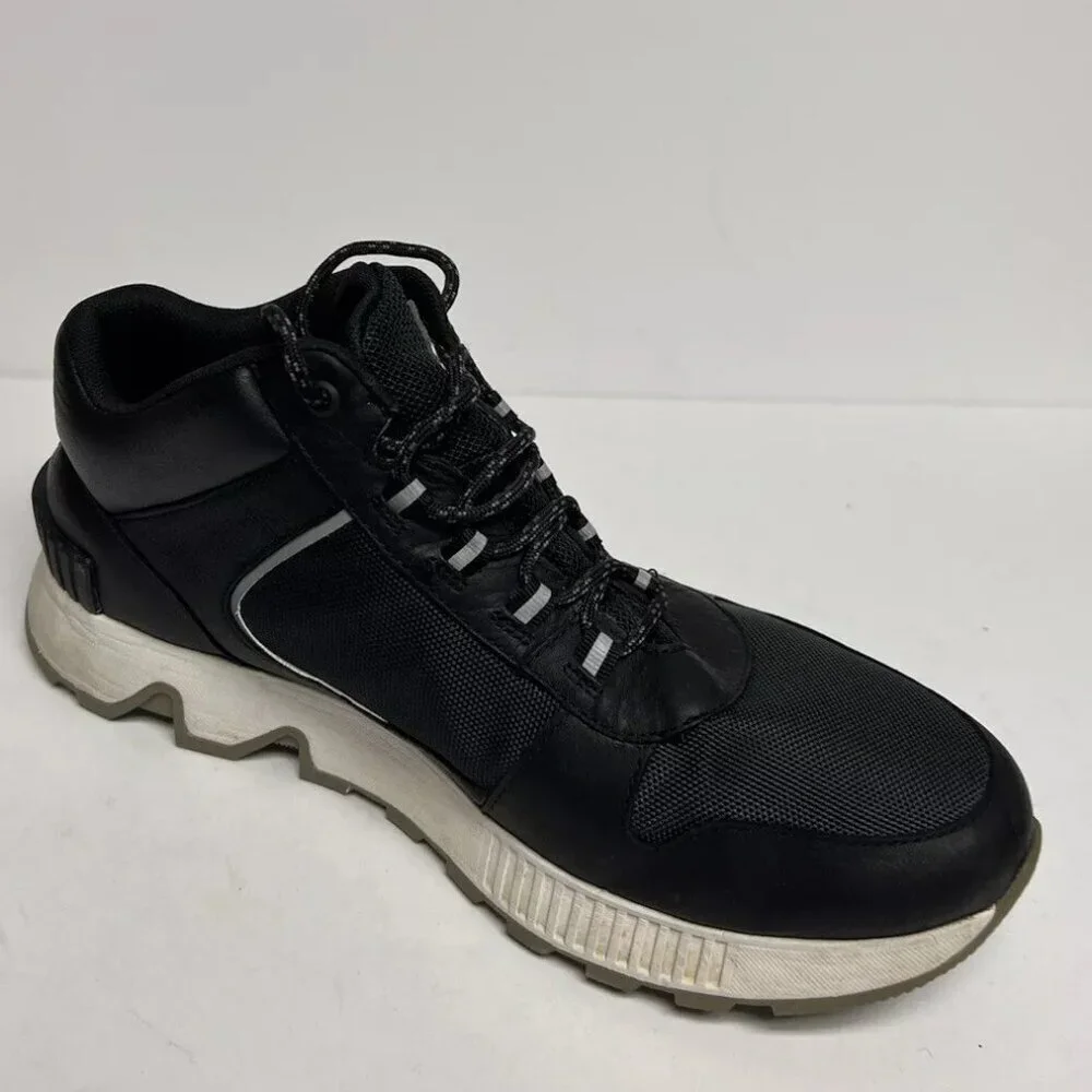 Sorel Men's Mac Hill Waterproof Sneakers Black, Size 12 M